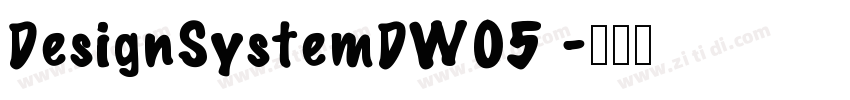 DesignSystemDW05 字体转换